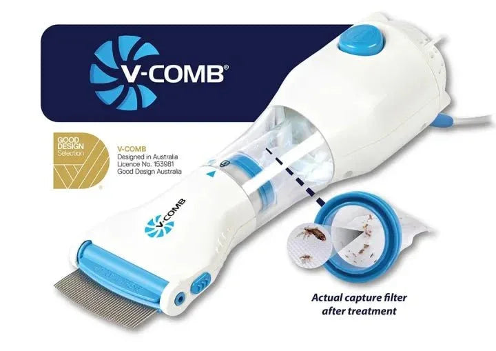 Electric Head Lice Comb | V Comb Anti Lice Machine - MT COLLECTION
