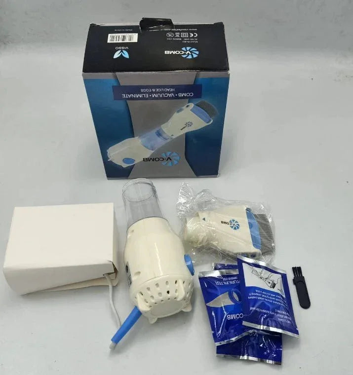 Electric Head Lice Comb | V Comb Anti Lice Machine - MT COLLECTION