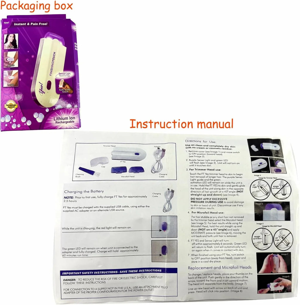 FINISHING TOUCH Instant Pain Free Hair Remover - MT COLLECTION